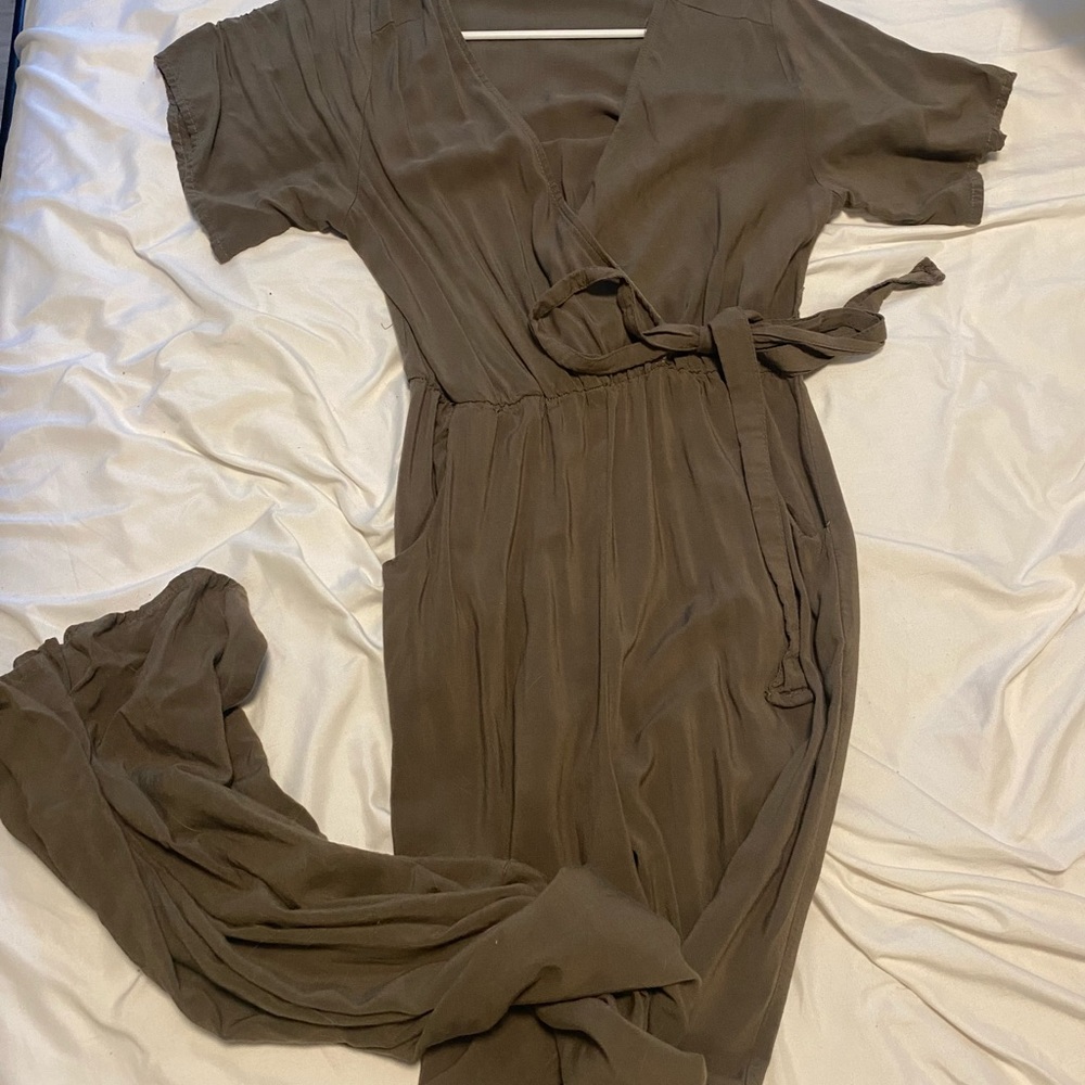 Olive Green Jumpsuit